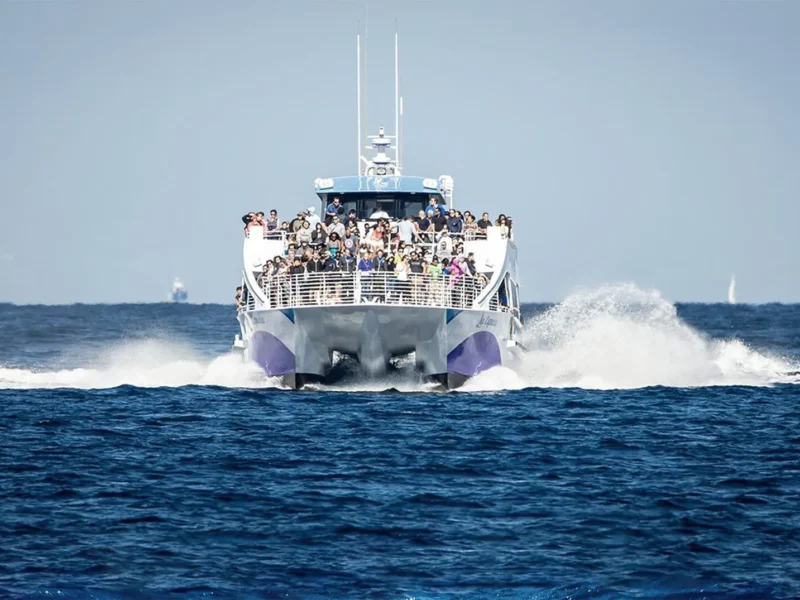Boat Cruise on Pacific Ocean in LAX